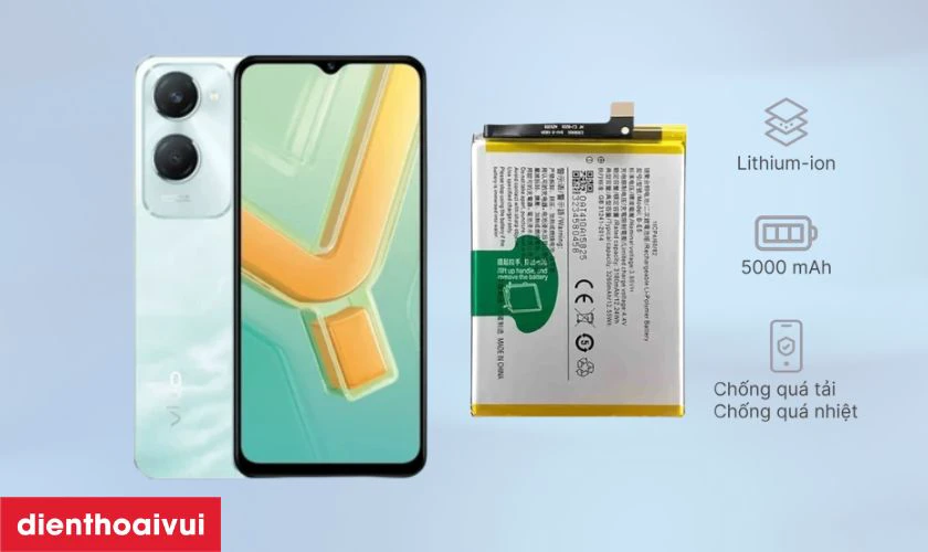 Đánh giá pin Vivo Y18S