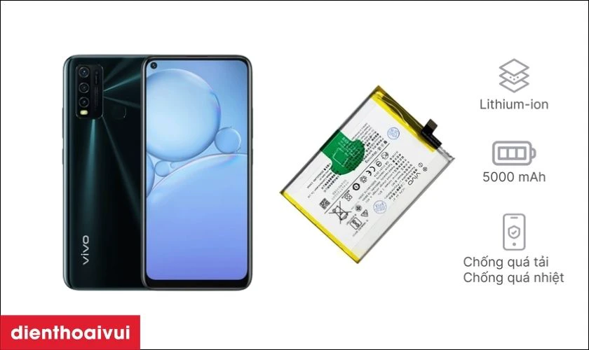 Giới thiệu pin Vivo Y30
