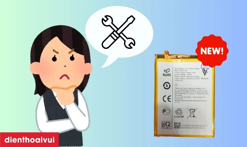 C&oacute; n&ecirc;n thay pin Vsmart Live 4 kh&ocirc;ng?