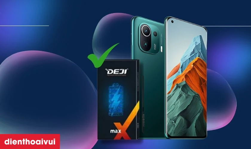 Pin Deji thay cho Xiaomi Mi 11 Pro c&oacute; tốt kh&ocirc;ng
