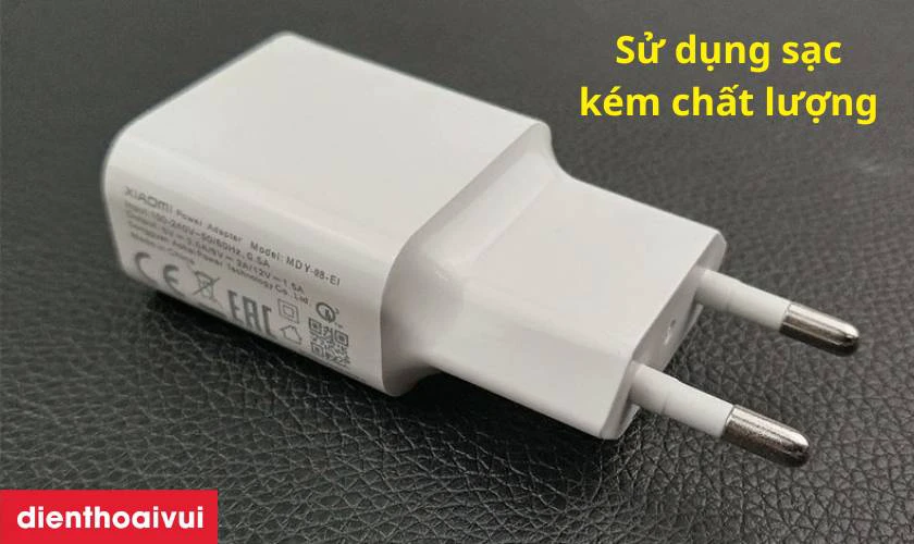 Nguy&ecirc;n nh&acirc;n pin Xiaomi Mi 5S bị chai phồng v&agrave; hư hỏng