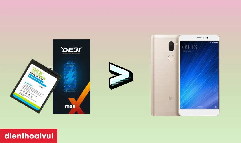 Pin Deji thay cho Xiaomi Mi 5S Plus c&oacute; tốt kh&ocirc;ng?