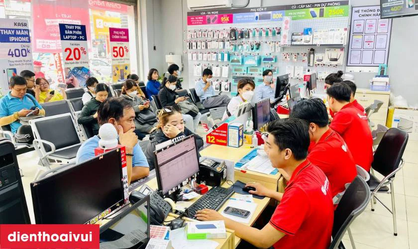 Tiếp nhận v&agrave; tư vấn thay pin
