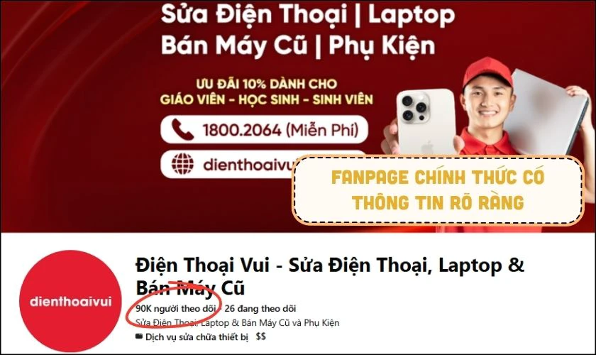 Thông tin liên hệ rõ ràng, thương hiệu hoạt động ổn định và uy tín