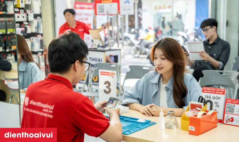 Giao m&aacute;y v&agrave; hỗ trợ sau dịch vụ