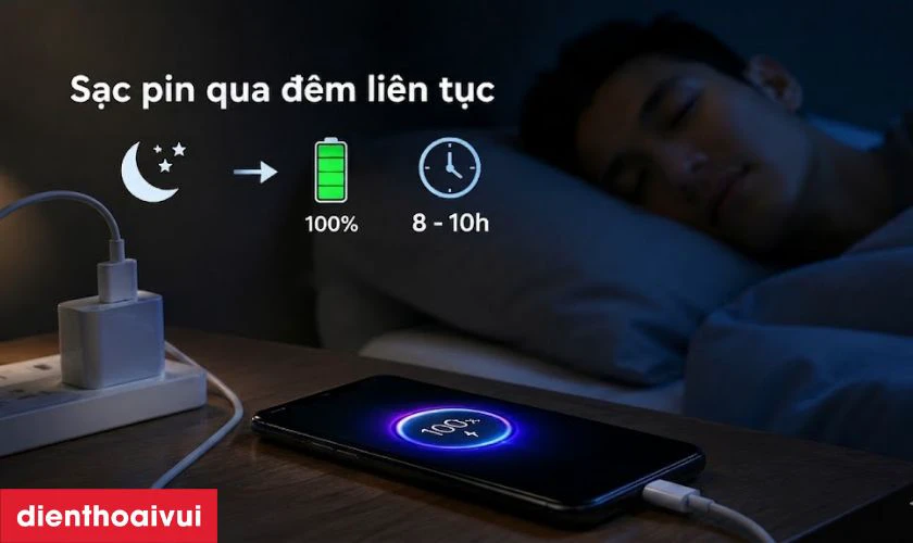 Nguy&ecirc;n nh&acirc;n khiến pin Xiaomi Redmi 10X 5G tụt pin nhanh