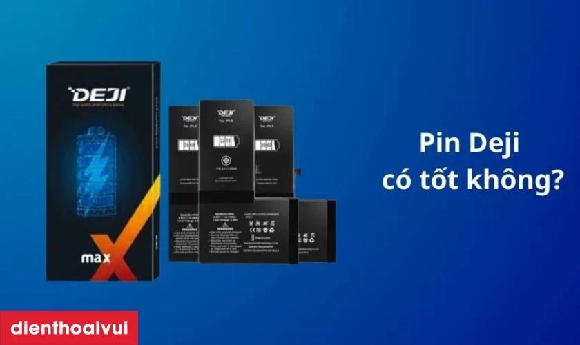 Pin Deji thay cho Xiaomi Redmi 10X 5G c&oacute; tốt kh&ocirc;ng?