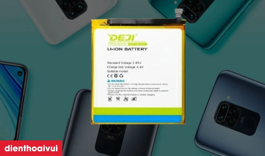 Pin Deji đảm bảo chất lượng v&agrave; độ an to&agrave;n cho điện thoại của bạn
