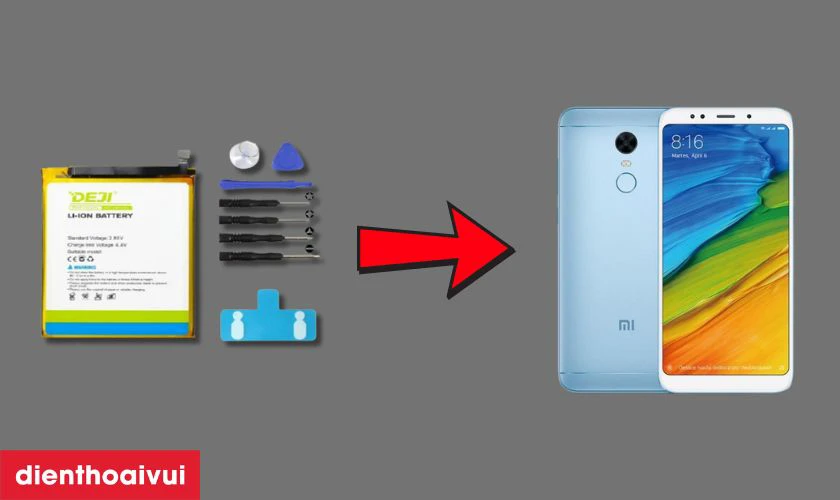 Pin Xiaomi Redmi 5 ch&iacute;nh h&atilde;ng Deji l&agrave; g&igrave;?