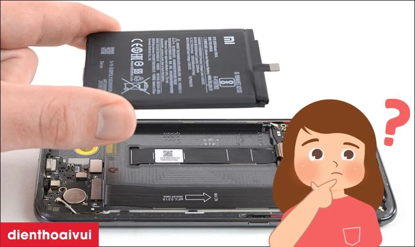 Pin ch&iacute;nh h&atilde;ng Deji thay cho Xiaomi Redmi 6 c&oacute; tốt kh&ocirc;ng?