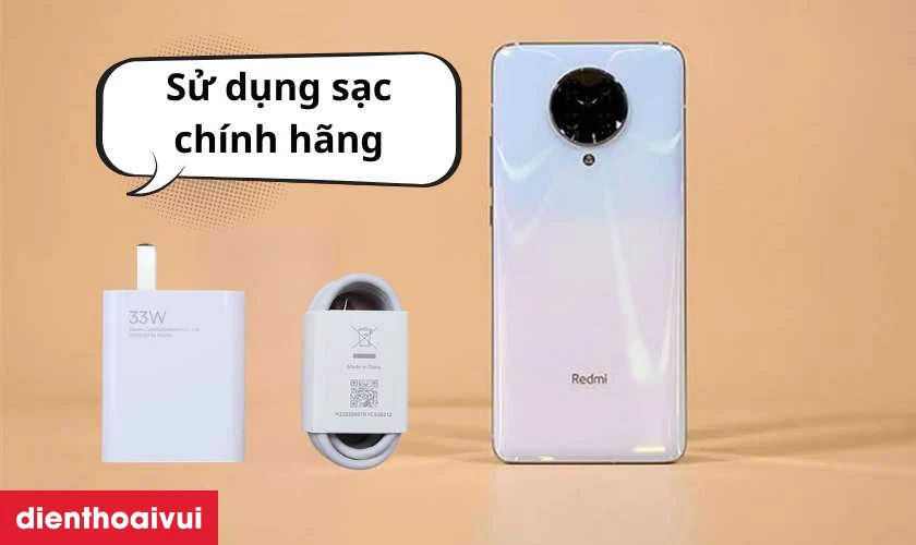 Cách sạc pin đúng cách sau khi thay pin Xiaomi Redmi K30 Ultra chính hãng Deji