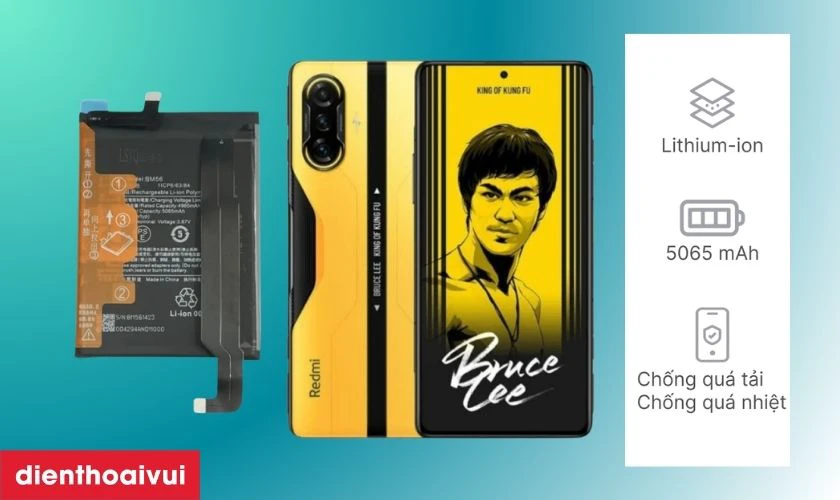 Đ&aacute;nh gi&aacute; pin Xiaomi Redmi K40 Gaming Edition