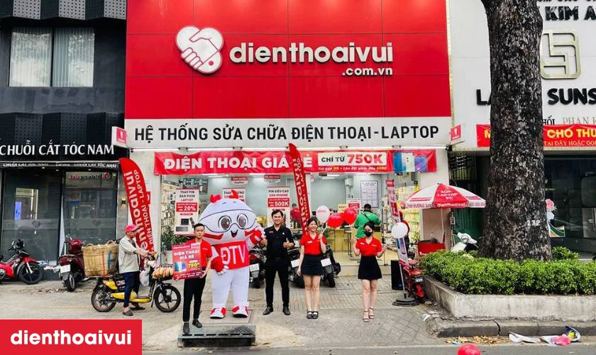 Quy tr&igrave;nh thay pin Xiaomi Redmi K40 Pro chuy&ecirc;n nghiệp lấy liền tại Điện Thoại Vui