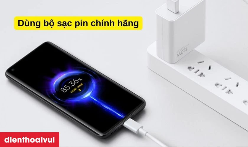 C&aacute;ch sạc pin đ&uacute;ng c&aacute;ch sau khi thay pin Xiaomi Redmi Note 12 ch&iacute;nh h&atilde;ng Deji