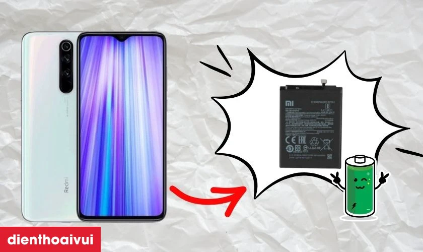 Giới thiệu pin Xiaomi Redmi Note 8 Pro