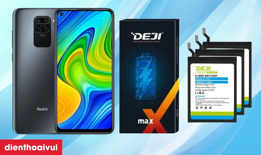 C&oacute; n&ecirc;n thay pin Xiaomi Redmi Note 9 ch&iacute;nh h&atilde;ng Deji