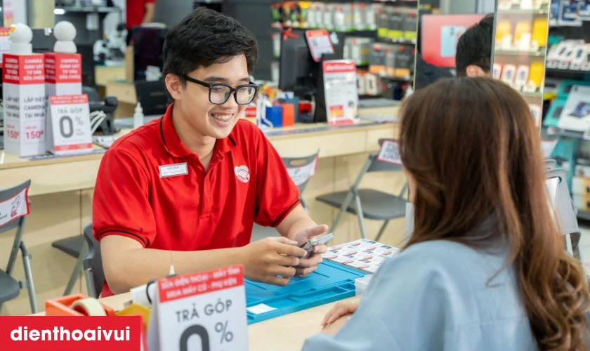 Quy tr&igrave;nh thay pin Xiaomi Redmi Note 9 Pro ch&iacute;nh h&atilde;ng Deji chuy&ecirc;n nghiệp lấy liền tại Điện Thoại Vui