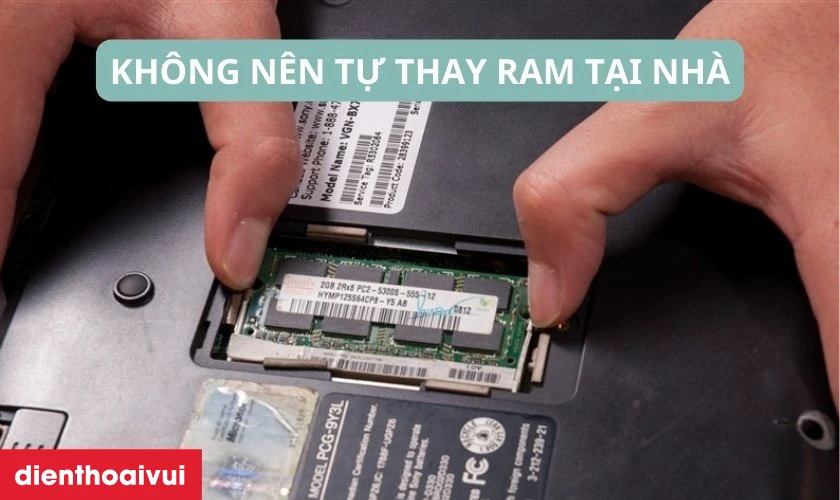 Có thể tự thay ram laptop Crucial tại nhà được không?