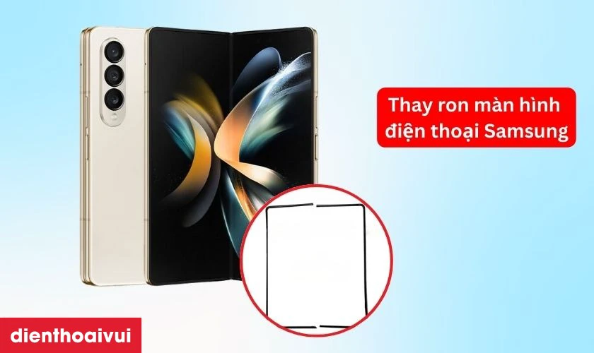 Thay ron m&agrave;n h&igrave;nh điện thoại Samsung