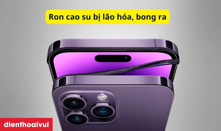 Thay ron màn hình iPhone 14 Pro