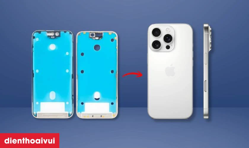 Thay ron màn hình iPhone 15 Pro có mất chống nước không?