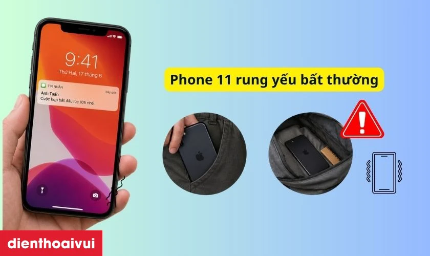 Khi n&agrave;o cần thay rung iPhone