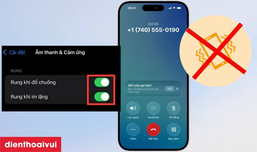 Dấu hiệu cần thay rung iPhone 13 mini