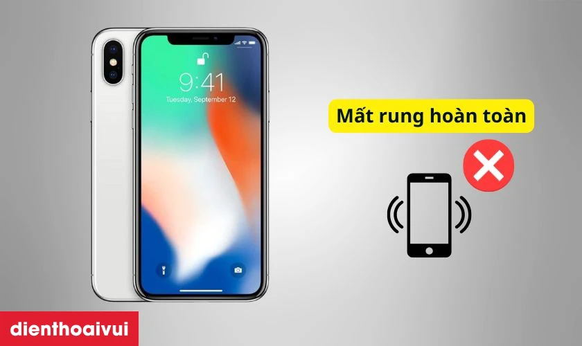 Thay rung iPhone X