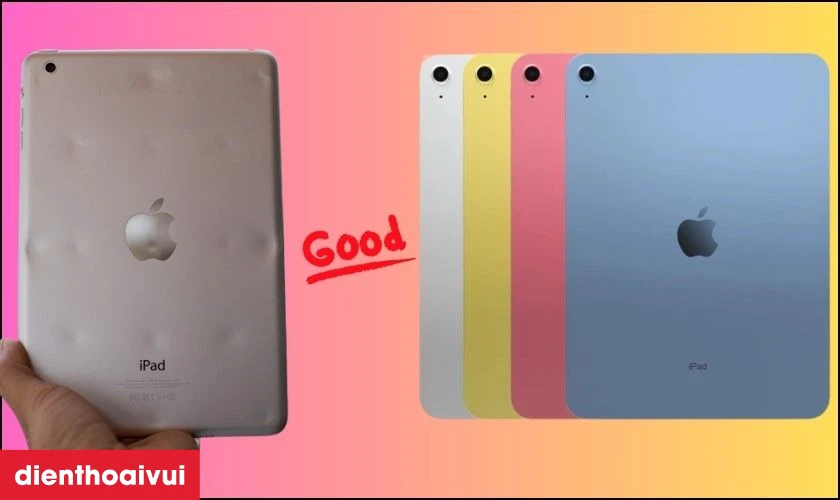 C&oacute; n&ecirc;n thay vỏ iPad Gen 10 10.2 2022 kh&ocirc;ng
