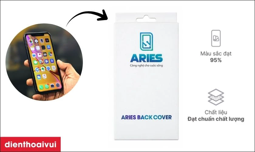 Vỏ ch&iacute;nh h&atilde;ng Aries thay cho iPhone 11 c&oacute; tốt kh&ocirc;ng?