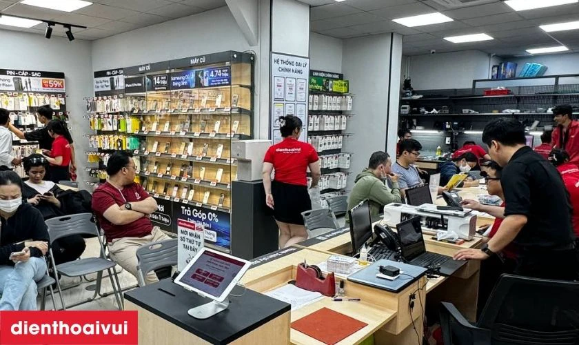 Dịch vụ thay vỏ iPhone 12 Mini ch&iacute;nh h&atilde;ng Aries lấy liền tại Điện Thoại Vui