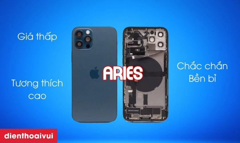 Vỏ ch&iacute;nh h&atilde;ng Aries thay cho iPhone 12 Pro Max 5G c&oacute; tốt kh&ocirc;ng?