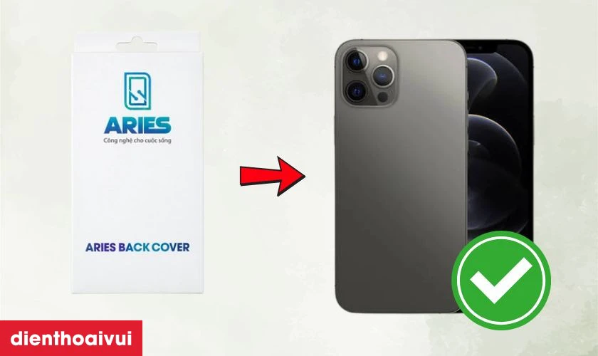 Vỏ Aries thay cho iPhone 12 Pro Max có tốt không