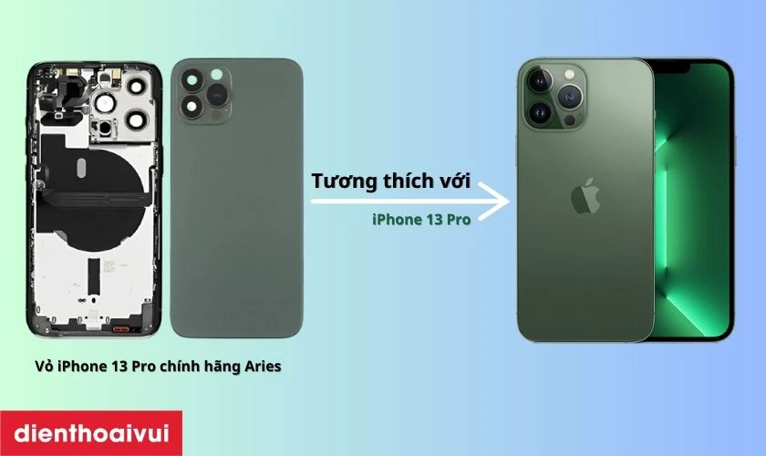 Vỏ Aries thay cho iPhone 13 Pro có tốt không?