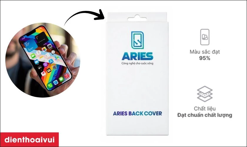 Vỏ chính hãng Aries thay cho iPhone 14 Plus có tốt không?