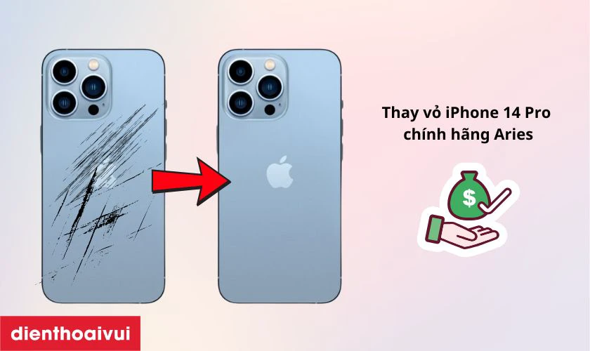 C&oacute; n&ecirc;n thay vỏ iPhone 14 Pro ch&iacute;nh h&atilde;ng Aries kh&ocirc;ng?