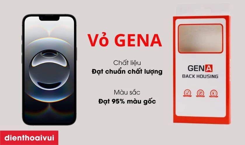 Điểm nổi bật của vỏ GENA ch&iacute;nh h&atilde;ng thay cho iPhone 16e