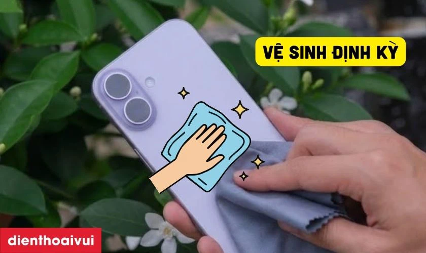 Lưu &yacute; sau khi thay vỏ iPhone 17