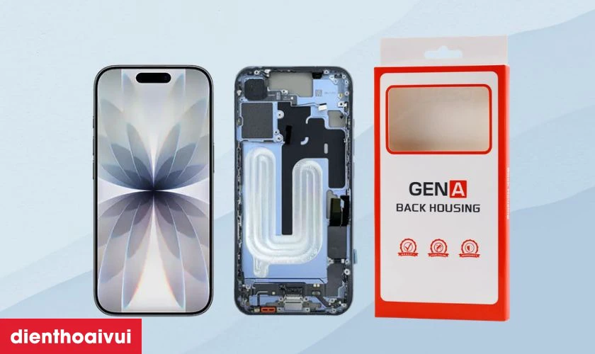 Thay vỏ iPhone 17 5G ch&iacute;nh h&atilde;ng GENA c&oacute; tốt kh&ocirc;ng?