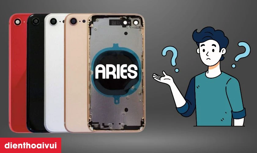 Thay vỏ iPhone SE 2020 ch&iacute;nh h&atilde;ng Aries l&agrave; g&igrave;