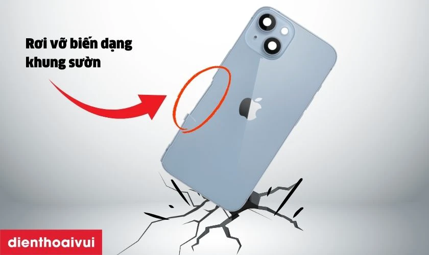 Nguy&ecirc;n nh&acirc;n bạn cần thay vỏ khung sườn iPhone 14 Plus 5G