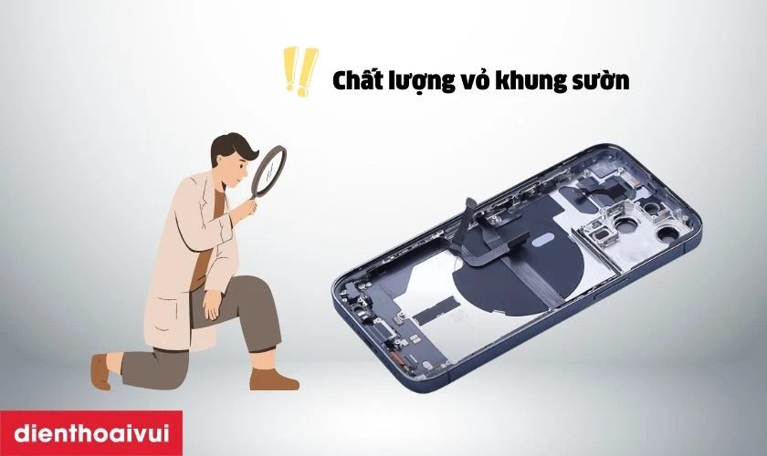 Những lưu &yacute; trước khi thay vỏ khung sườn iPhone