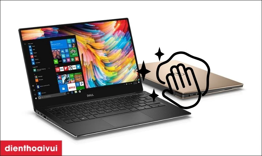 Giữ vỏ laptop Dell kh&ocirc;ng bị mất thẩm mỹ như thế n&agrave;o?