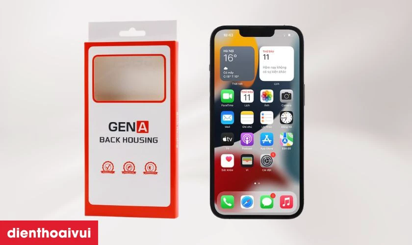 Ưu điểm của vỏ GENA thay cho iPhone 13 Pro