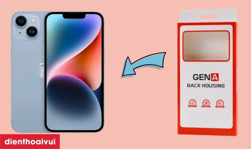 Đ&aacute;nh gi&aacute; chất lượng vỏ GENA thay cho iPhone 14