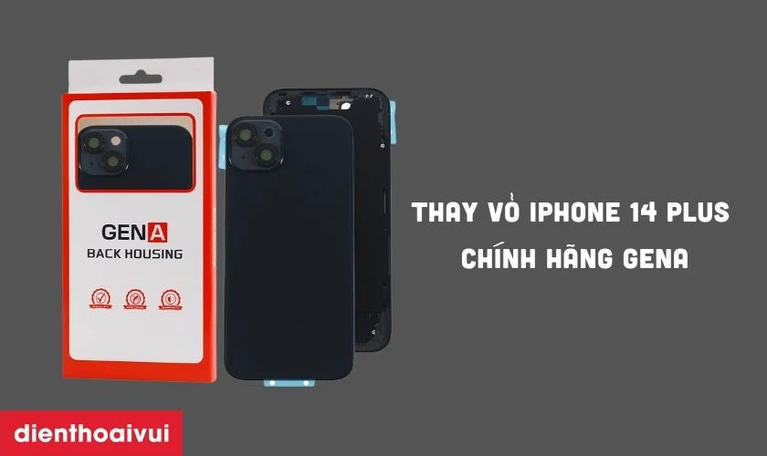 Vỏ GENA chính hãng có đáng để thay cho iPhone 14 Plus không?