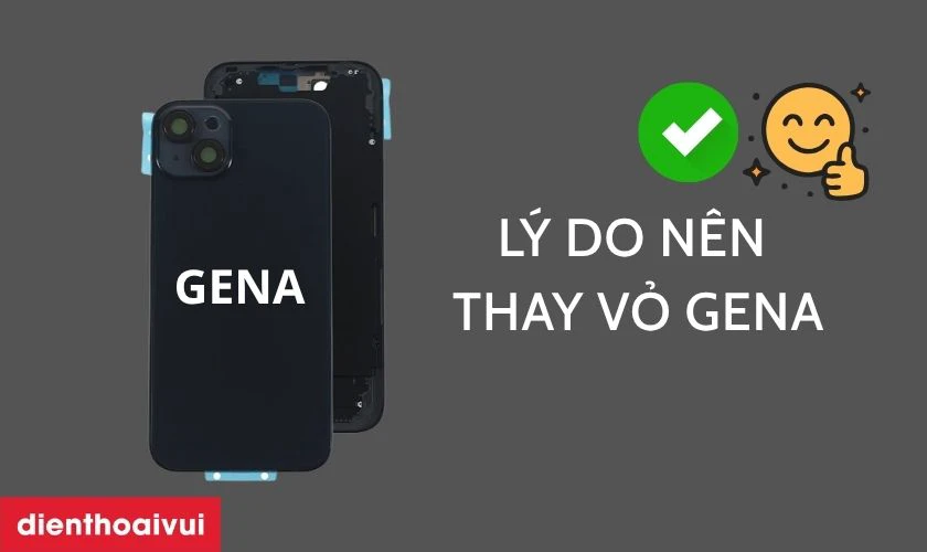 Lý do nên thay vỏ GENA cho iPhone 14 Plus