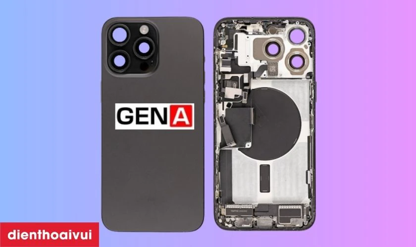Ưu điểm vượt trội của vỏ GENA ch&iacute;nh h&atilde;ng thay cho iPhone 15 Pro