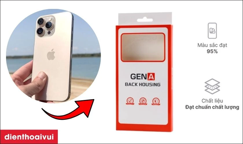 V&igrave; sao n&ecirc;n thay vỏ iPhone 16 Pro Max bằng vỏ GENA ch&iacute;nh h&atilde;ng?