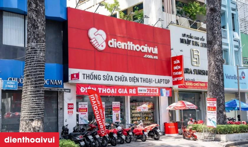 Cửa h&agrave;ng Điện Thoại Vui thay vỏ iPhone 16e 5G gi&aacute; rẻ ở TPHCM v&agrave; H&agrave; Nội